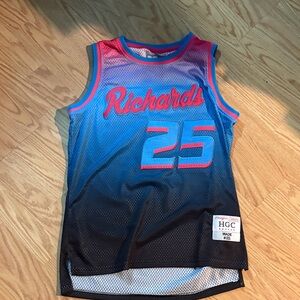 Kids' Blue and Black Sports Tank Top